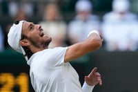 | Photo: AP/Mosa'ab Elshamy : Wimbledon Tennis 2024: Taylor Fritz vs Lorenzo Musetti